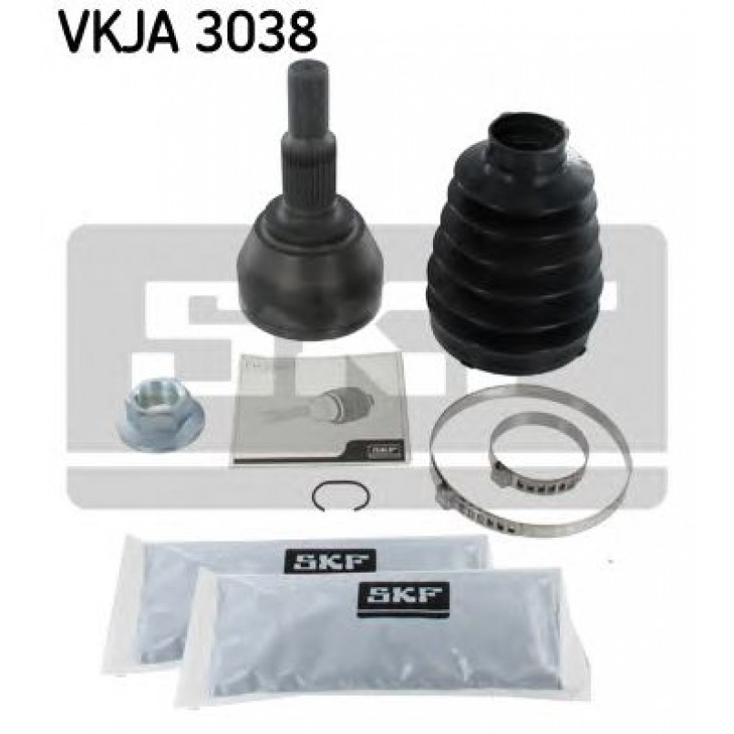 VKJA 3038 SKF - Шарнір рівних кутових швидкостей (ШРКШ)